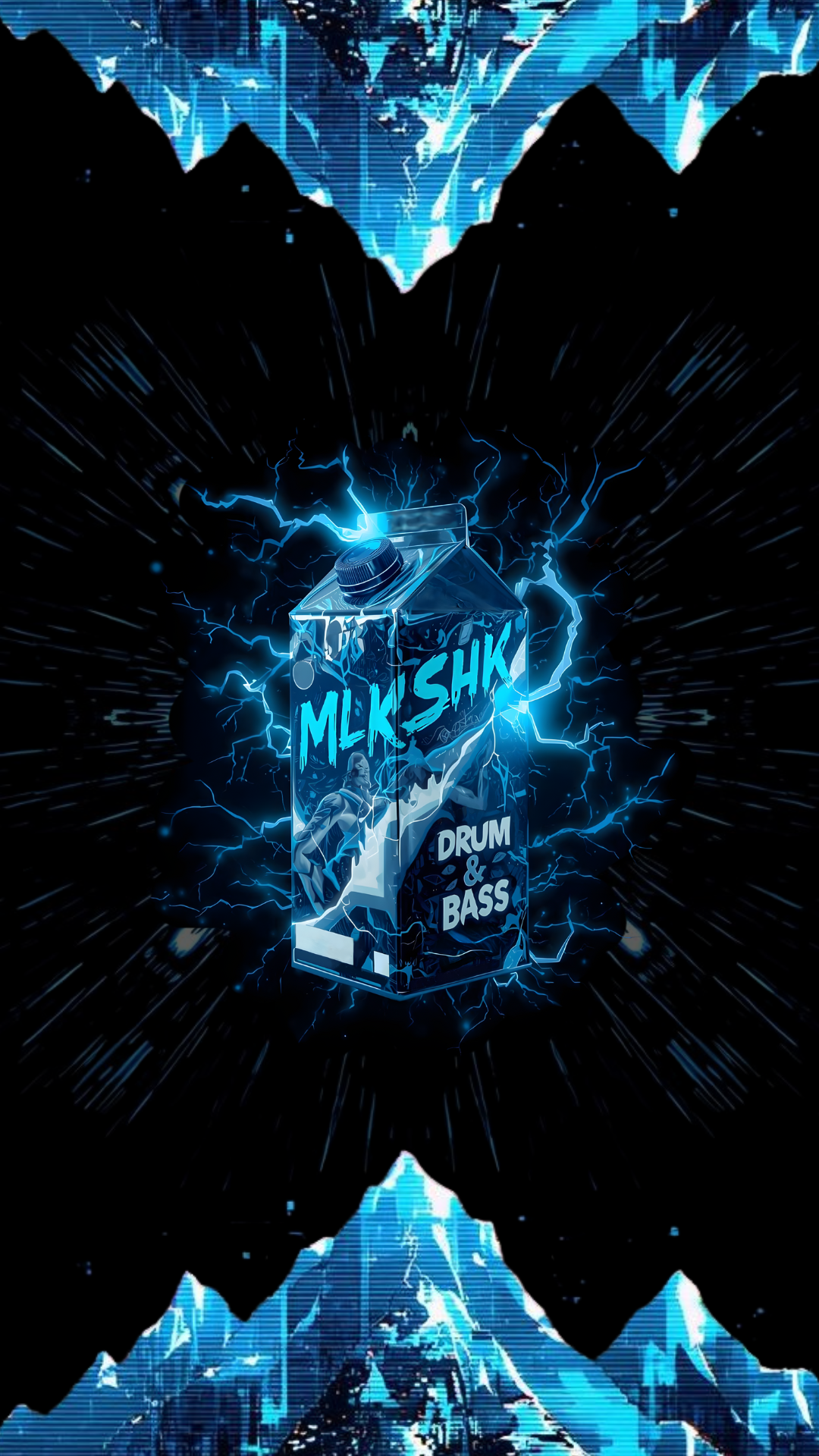 Drum & Bass crew carton art